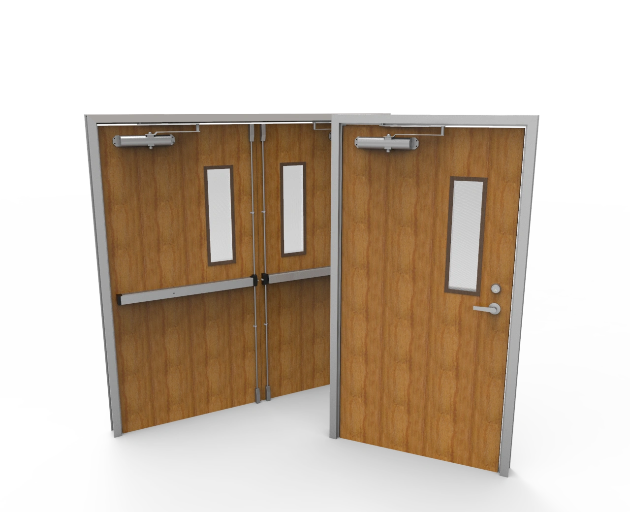 Doors Unlimited Inc Commercial Doors, Bathroom Partitions